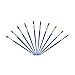10 Pcs/Set Paint Brush Set Nylon Blue Brush Kid Watercolor Drawing Painting By Team-Management