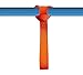 GENUINE PowerSportsUS - Soft Loop Tie Down Straps, 4-Pack: Custom safety neon orange SOFTIE-18
