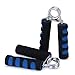 Lanshanchu 2 Pack Hand Grip Strengthener for Teenagers Elderly, Soft Foam Hand Wrist Power Grip Strength Training Fitness Grips Gym Exerciser Gripper (Blue)