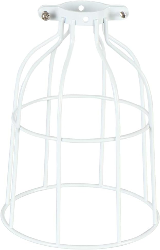 Metal Bulb Guard, for Pendant Light, Vintage Lamp Holder