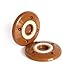 Slipstick CB822 Non Slip Grip Furniture Feet Floor Protectors for Furniture Legs (Set of 4 Grippers) 3-1/4 Inch Round - Caramel