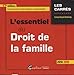 L'ESSENTIEL DU DROIT DE LA FAMILLE - 17EME EDITION (CARRÉS ROUGE) (French Edition) by 