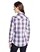 Wrangler Women's Western Fashion Shirts, Purple Plaid, Medium