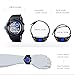 Aposon Mens Digital Sports Watch, Military Army Electronic Watches Running 50M 5 ATM Waterproof Sports LED 7 Colour Wristwatch Water Resistant with Stopwatch
