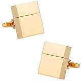 USB Flash Drive Cufflinks in Gold 4GB with
