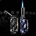 Luxsea Butane Torch Lighter Windproof for Cigar Kitchen Camping Barbecue Household and Outdoors 3 Color(Random)