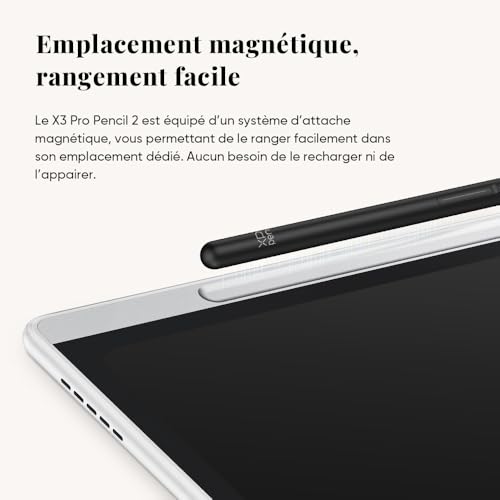 XPPen Magic Note Pad Tablette Graphique Autonome 10.95'' - Android 14, Stylet X3 Pro 16K, Écran X-Paper 90Hz, Tablette Dessin & Prise de Notes sans Ordinateur, 6Go+128Go