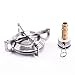HOUSWEETY Lightweight Large Burner Classic Camping and Backpacking Stove. for Butane and Propane Canisters