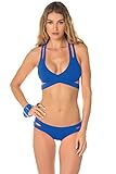Becca by Rebecca Virtue Women's Color Code Convertible Strap Bikini Top