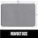 Gorilla Grip Original Thick Memory Foam Bath Rug, 24x17, Cushioned, Soft Floor Mats, Absorbent Premium's Bathroom Mat Rugs, Machine Washable, Luxury Plush Comfortable Carpet for Bath Room, White