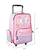 Wildkin Kids Rolling Suitcase for Boys & Girls, Suitcase for Kids Measures 16 x 11.5 x 6 Inches, Kids Luggage is Carry-On Size, Perfect for School & Overnight Travel (Horses)