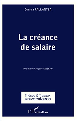 La  créance de salaire