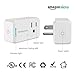 Wi-Fi Smart Plug, Mini Outlet HOMEMAXS Socket Compatible with Amazon Alexa and Google Home Assistant IFTTT, No Hub Required, Compact and Easy To Use