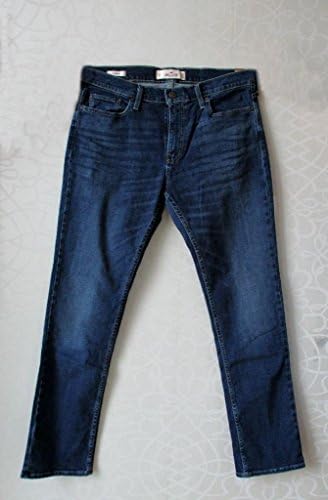Nothing but Denim Men's Slim Fit Straight Leg Jean W42/L30 Dark Blue