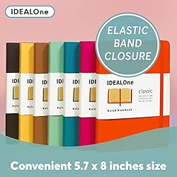 IDEALOne Journal Notebook Lined Classic Hardcover