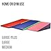 Greatgymats Large Folding and Non-Folding Incline Gymnastics Mat Cheese Wedge Skill Shape Tumbling Gym Mats and Octagonal Mat for for Kids Play Exercise Aerobics