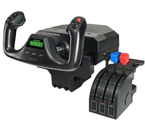 Saitek Pro Flight Yoke & Throttle Quadrant System