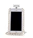 KAMIER TPU Perfume Bottle Diamond Case with Pearl Chain for iPhone 6 / 6S - Purple
