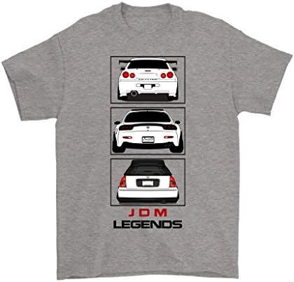 JDM Legends Nissan Skyline Mazda RX7 Honda Civic T-Shirt