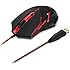 Redragon M601 Gaming Mouse wired with red led, 3200 DPI 6 Buttons Ergonomic CENTROPHORUS Gaming Mouse for PC