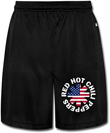 U9 Men's Red Hot Flag Chili Peppers Breathable Athletic Golf Short Pants 3X