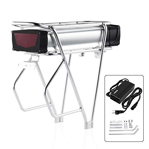 Yose Power 48V20Ah Ebike Battery Lithium-ion Battery with Carrier for 26"-28" V-Brake and Largest Ma Yose Power 48V20Ah Ebike Battery Lithium-ion Battery with Carrier for 26"-28" V-Brake and Largest Ma