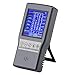 Air Quality Monitor Indoor, Yvelines Test CO2/Formaldehyde/TVOC/PM2.5/PM10, Multifunctional Air Quality Tester for Home Office Indoor (Grey)