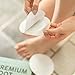 Factory Reset Premium Foot Pads - conveniently pre-stuck and a circular shape to fit on the ball of your foot - with wood and bamboo vinegar extract for vitality