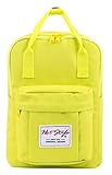 HotStyle Cute Mini Backpack Diaper Bag Small Travel Handbag - GreenYellow