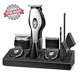 Beard Trimmer, 【Upgrade Version】MANLI NIKAI Men Beard Trimmer Kit Waterproof 11 in 1 Multifunctional Grooming Set with Hair Clipper Trimmer, Shaver, Precision Trimmer, Nose Trimmer, Body Trimmer