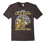 Mountain Bike Shirt - Old Man with a Mountain Bike