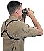 Comfortable Binocular Harness Strap keeps your binoculars and rangefinders even cameras