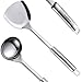 Maphyton Cooking Utensil Set, 11 PCS Stainless Steel Kitchen Utensil Set, Nonstick Kitchen Gadgets Cookware Set with Spatula