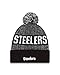 New Era NFL 2016 Black and White Sport Knit Beanie, One Size