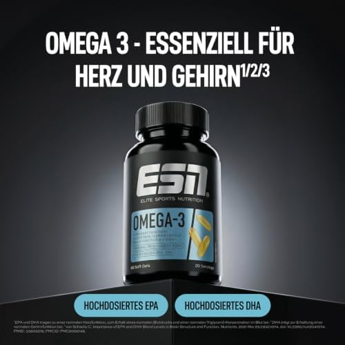 Omega-3 60 Kapseln, 20 Portionen