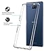 MoKo Compatible with Sony Xperia 10 Plus Case, Anti-Scratch Slim Hard PC Backplate + TPU Bumper Shockproof Cellphone Shell Fit with Sony Xperia 10 Plus Case 6.5 inch 2019 - Crystal Clear