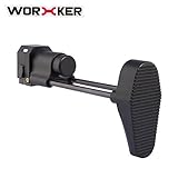 Worker Stock Upgrade for nerf n-strike elite stryfe/retaliator/modulus blaster- Black