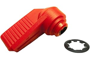 KRUZZO Replacement for Global Link Lock Red-Thumb Turn Dead Bolt Replacement for FIC Parts Replacement RV Camper Lock