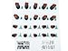 CNKF 10Sets DT Connector kit Waterproof Sealed Electrical Plug housing Wire Connector 16-22AWG DT04-4P DT06-4S (4P,Black)
