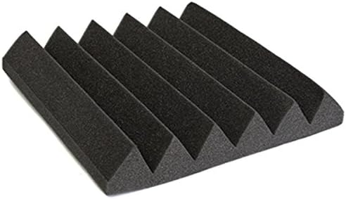 30X30x5cm Soundproofing Acoustic Wedge Foam Black Sound Absorption Treatment Panel