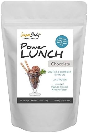 4 Pack (30 Svgs Chocolate + 30 Svgs Vanilla) Whey Protein Meal Replacement PowerLunch