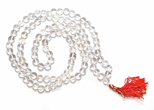 Spatik / crystal japa mala 108 + 1 beads best quality p…