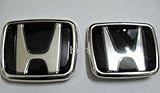 Black Honda Badge Emblem Front & Rear