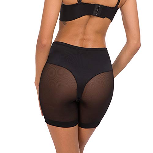 Ysabeloom Women's Shapewear Thigh Slimmer Panty Tummy Control Slip Short Under Dresses Black