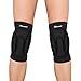 REEHUT Protective Knee Pads (1 Pair) - Sponge, High Elastic, Collision Avoidance Kneepads for Outdoor Sports (Thick, Black)
