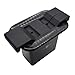 Ouddy Molds Silicone Ice Cube Tray with Lid, One Size, black01
