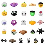 AHEYE 26Pcs Halloween Mochi Squishy Toys Stress
