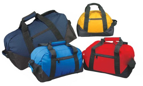 12" MINI TWO TONE DUFFLE BAG