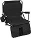 Trademark Innovations Stadium Chair with Hooks/Arm Pads/Leg Padding