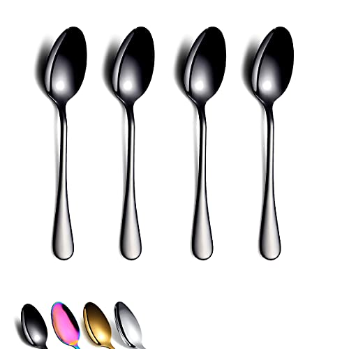 Black Teaspoons 6.5